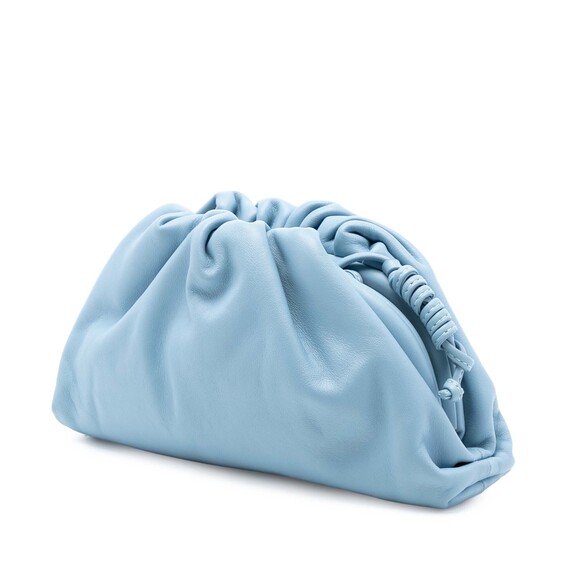 Pre-Loved Bottega Veneta Lambskin The Mini Pouch Crossbody - Picture 2 of 7